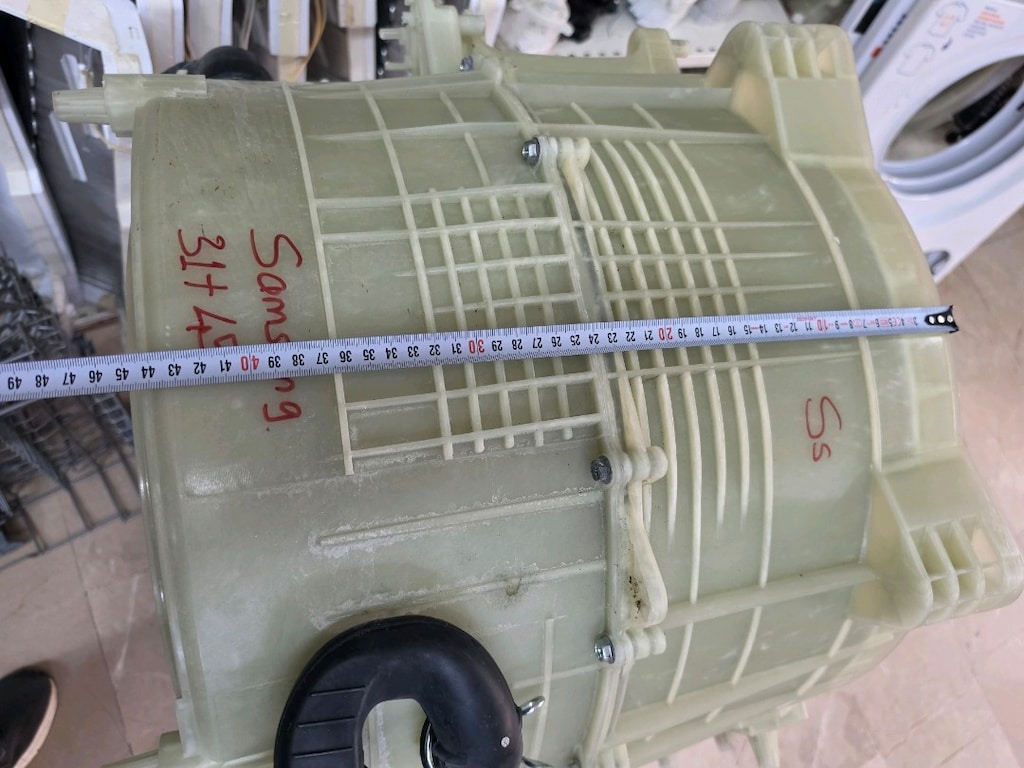 Samsung WW10T604DLN 10.5 KG Çamaşır Makinesi Komple Kazan Grubu (Oriji - 11