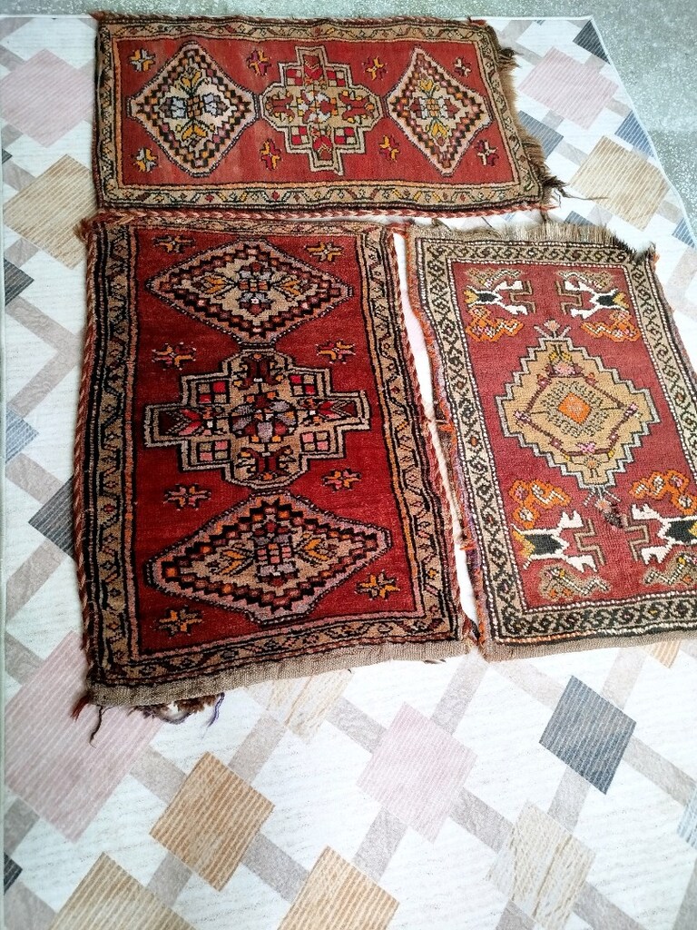 el dokuması hâli yastıklar - 2