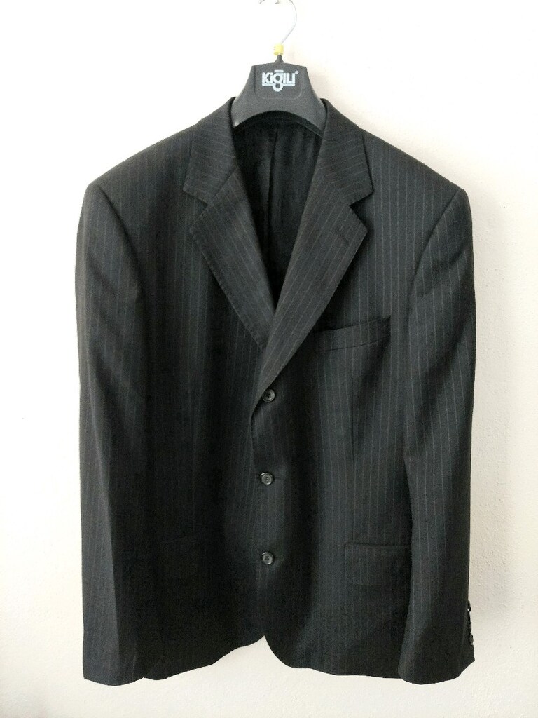W erkek %100 yün 3 düğmeli blazer ceket
