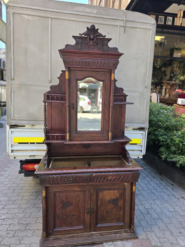 Antika Viyana büfe - 5