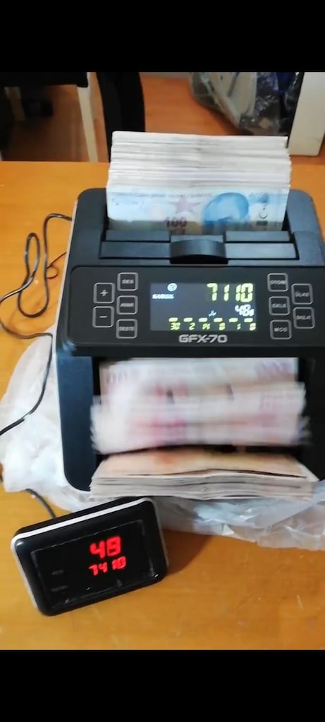 DEKOR BÜRO MOBİLYALARI GFX70 PARA SAYMA MAKİNESİ SIFIR ÜRÜN - 2