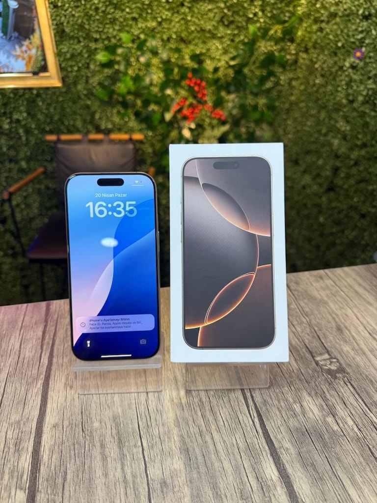 İphone 16 pro max 256 gb çöl titanyum - 2