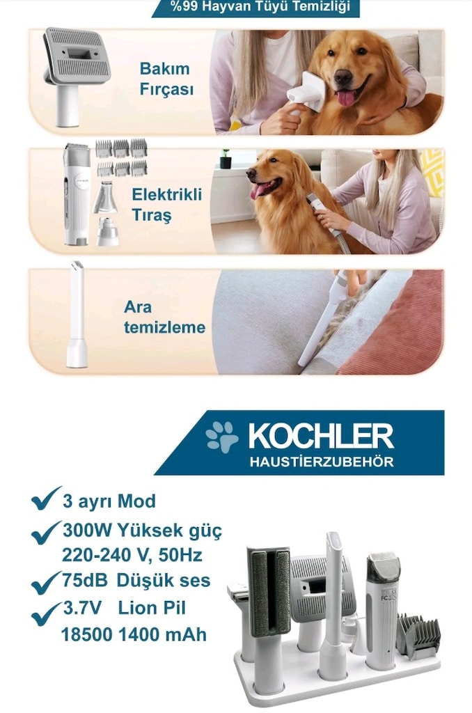 kochler evcil hayvan tıraş makinesi - 12