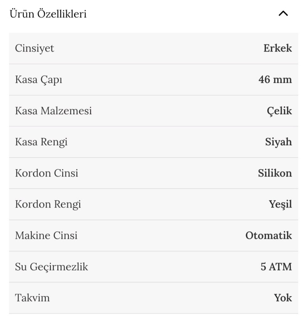 orjinal reward otomatik erkek kol saati - 10