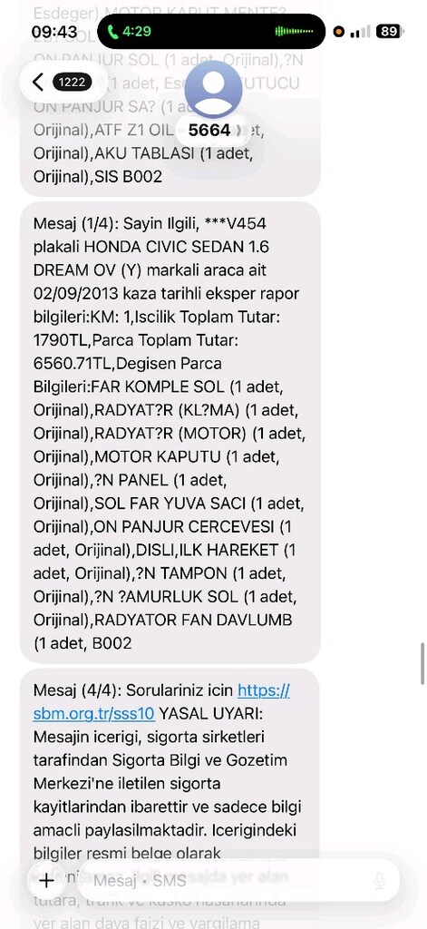 ACİL SATILIK HONDA FB7 - 17