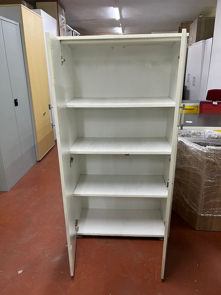 KLAS OFİS PENDİK 160x80x40 BEYAZ DOSYA DOLABI İKİNCİ EL - 3