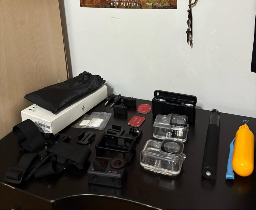 garantili Dji Osmo action 4 advanture combo ekstra aparatlarla - 5
