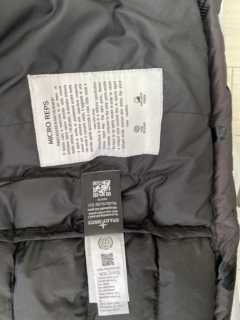 Stone Island Kamuflaj Şişme Yelek - 5