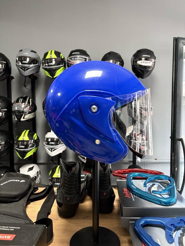 Yazlık yarım motor kaskı - 8