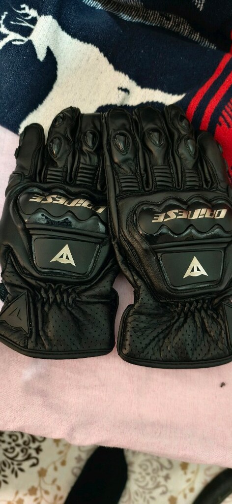 dainese deri eldiven kısa m beden - 3