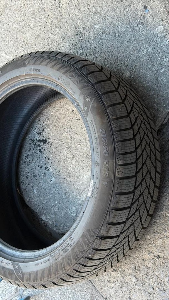 215/50/R18 KIŞ LASTİĞİ VW TROC 1 ay kullanılmış MATADOR nordica - 4