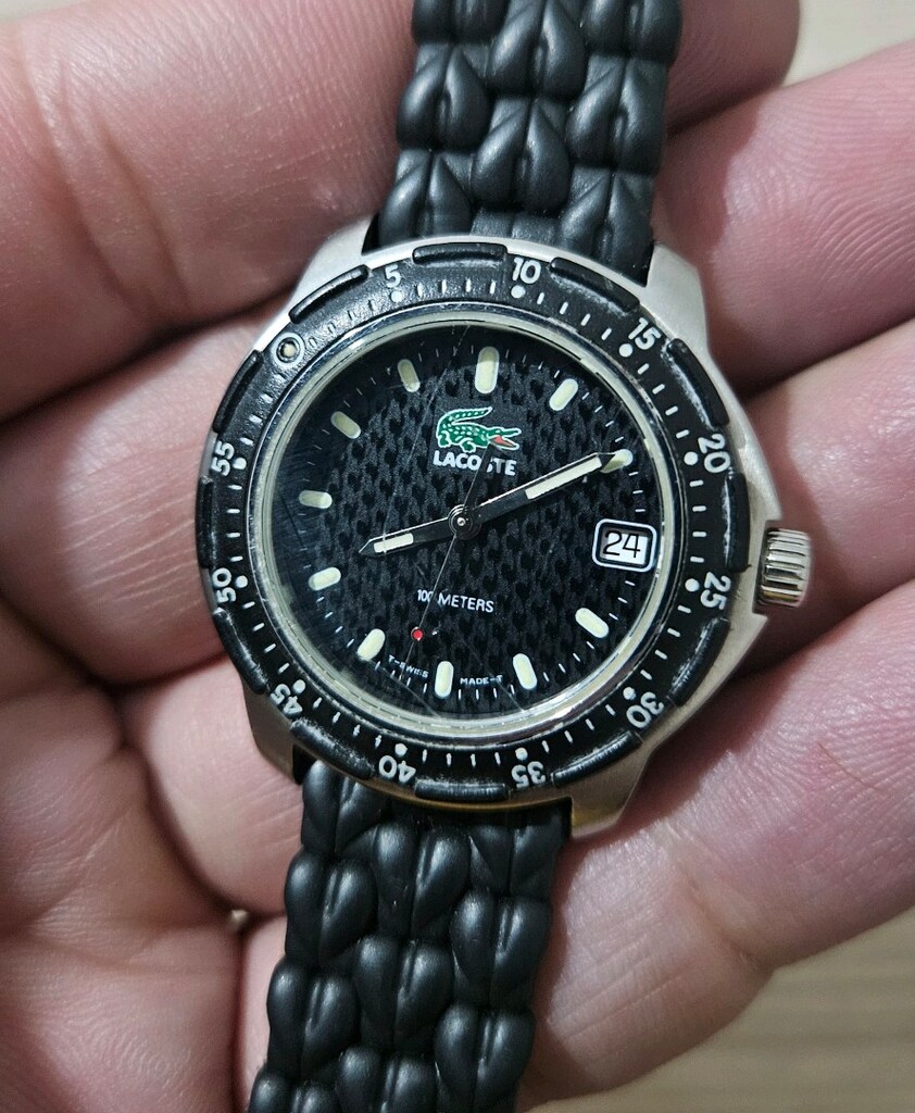 Lacoste 1000J15 Saat - Sorunu sıkıntısı yok ve çok iyi durumda. 38mm ç - 6