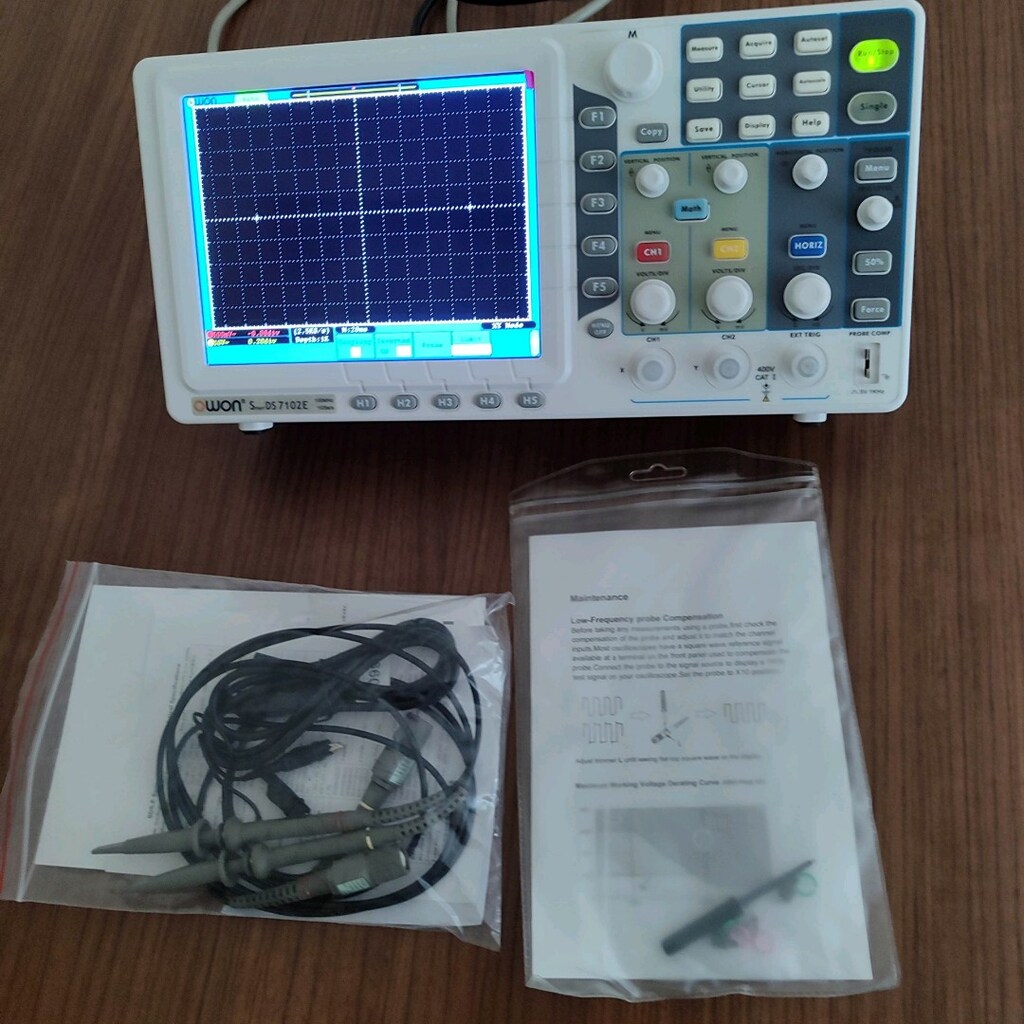 Osiloskop Owon SDS7102E 100Mhz - 4