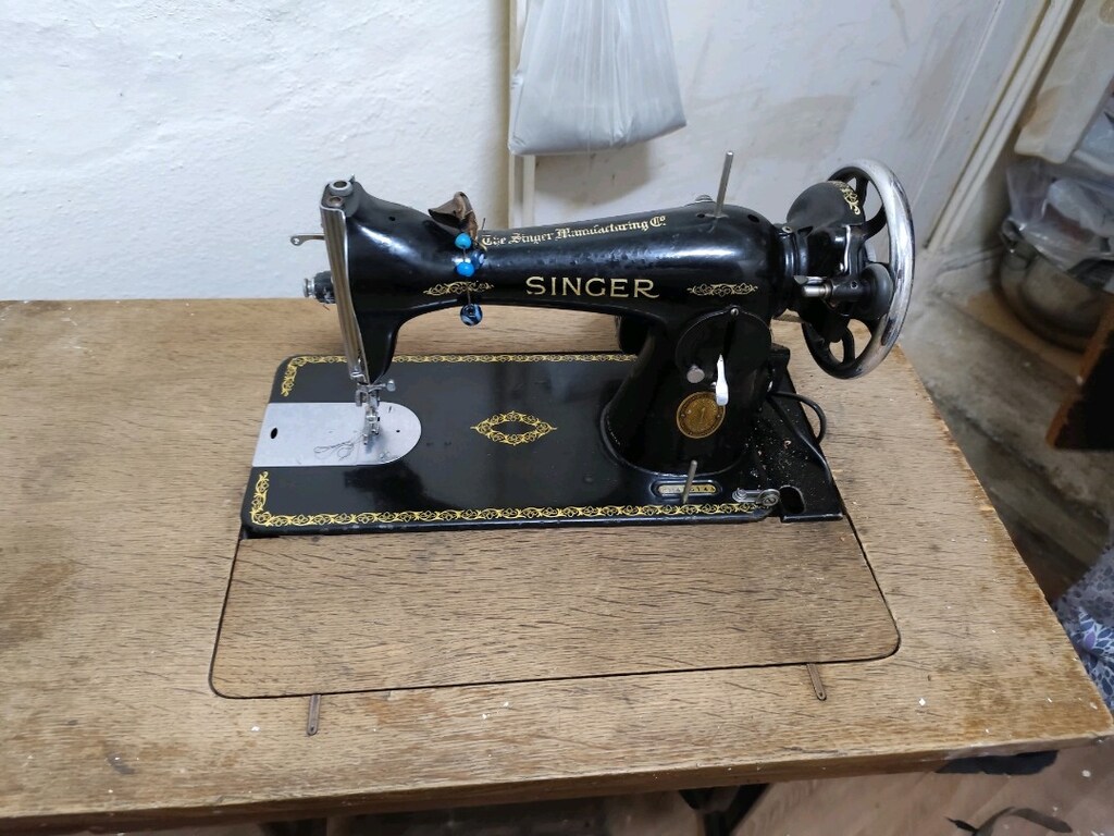 Singer dikiş makinası antika - 3