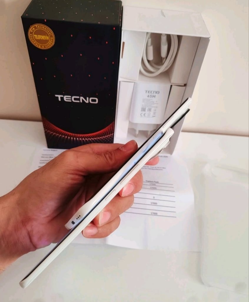 SIFIR KAPALI KUTU Türkiye Garantili TR Tekno Pova Slim 5G Dünyanın en - 8