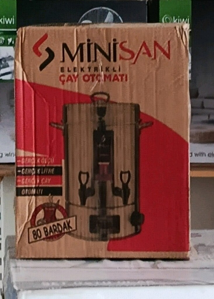 Minisan semaver 80 bardaklık - 2