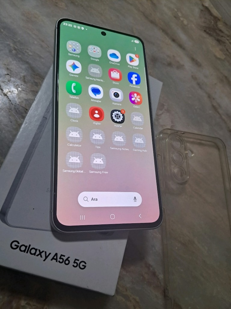 SIFIR AYARINDA YURTİÇİ 17AY GARANTİLİ 256GB 8RAM SAMSUNG A56 5G - 5