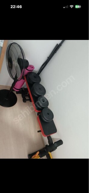 DUMBELL SETİ VE SEHPASI