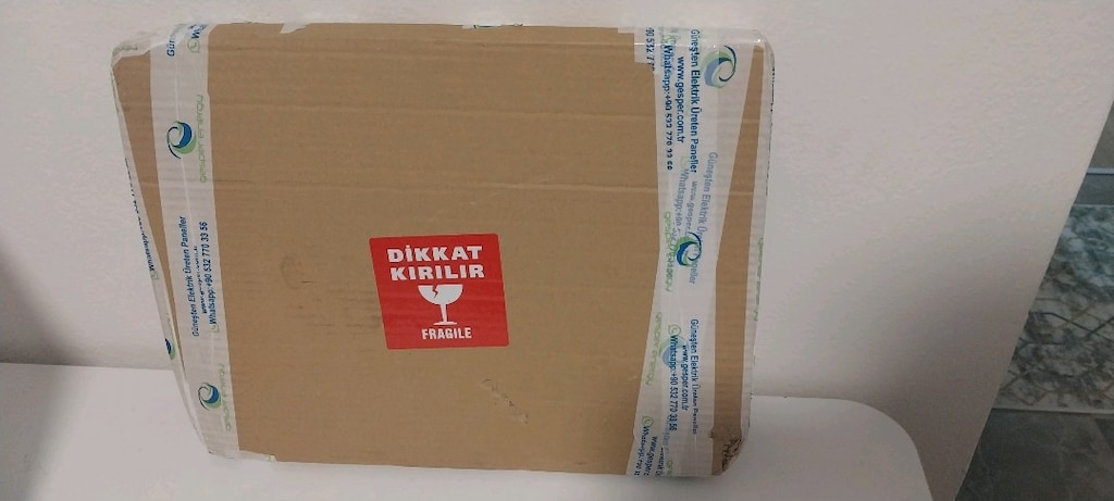 25W monokristal Güneş paneli. SIFIR ÜRÜN. - 3