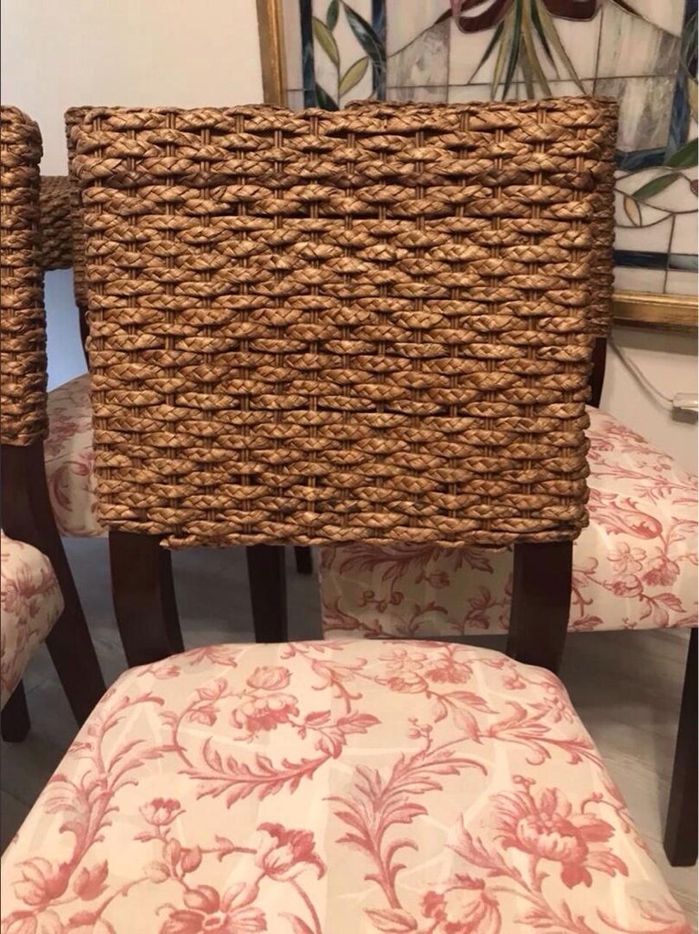 Beymen Home Laura Ashley Döşemeli Doğal Rattan Masa Sandalye - 7