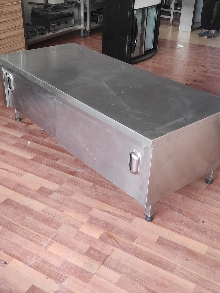 Set Altı Tezgah 160x70x55cm Krom - 4