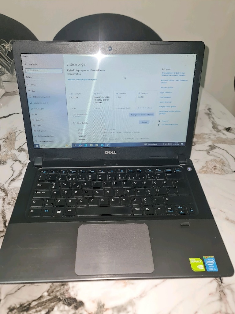 Dell Vostro 5470 i5 4 nesil laptop 8 GB RAM 120 ssd 3 saat batarya - 2