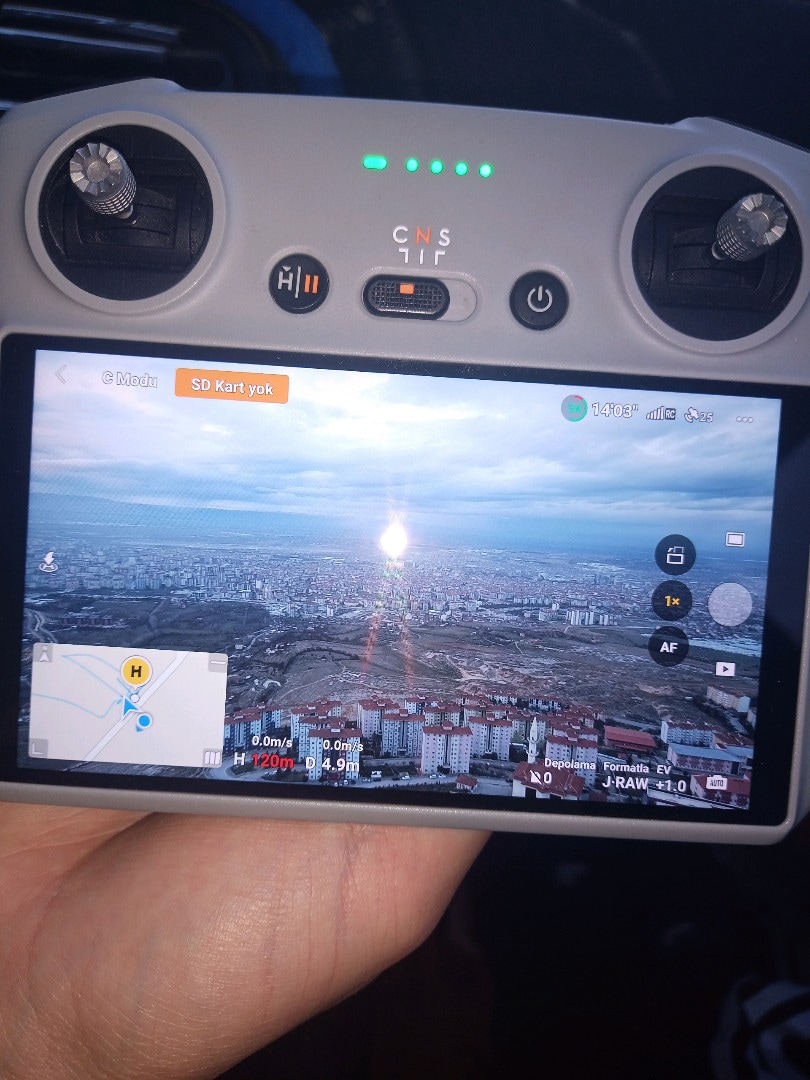 DJi MİNİ 3FLY MORE COMBO DRONE ( DJİ RC Ekranlı kumandalı) - 8