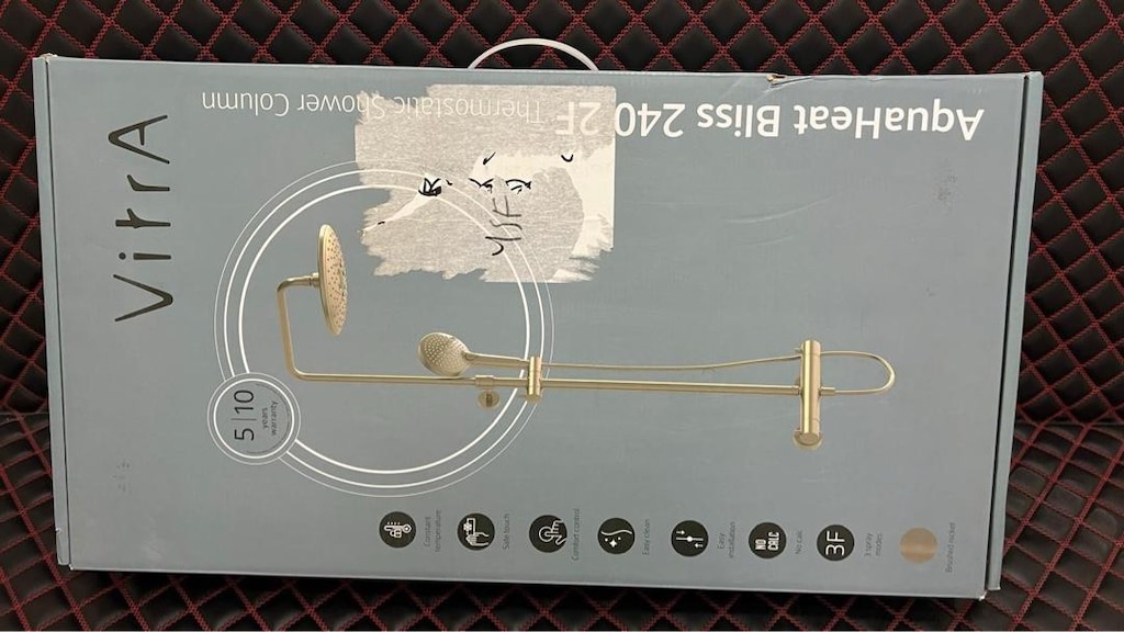 AquaHeat Bliss 240 2F Termostatik Duş Sistemi - 4