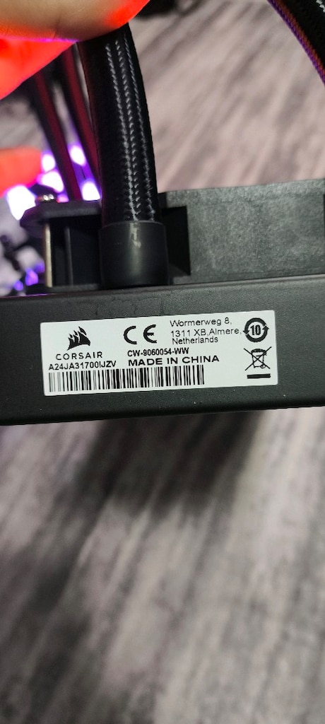 Corsair icue h150 RGB 360mm sıvı soğutma sistemi - 9