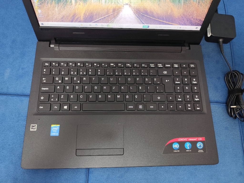 Hızlı Temiz Lenovo Laptop - 8 GB Ram + SSD + İ3 5.Nesil - 10