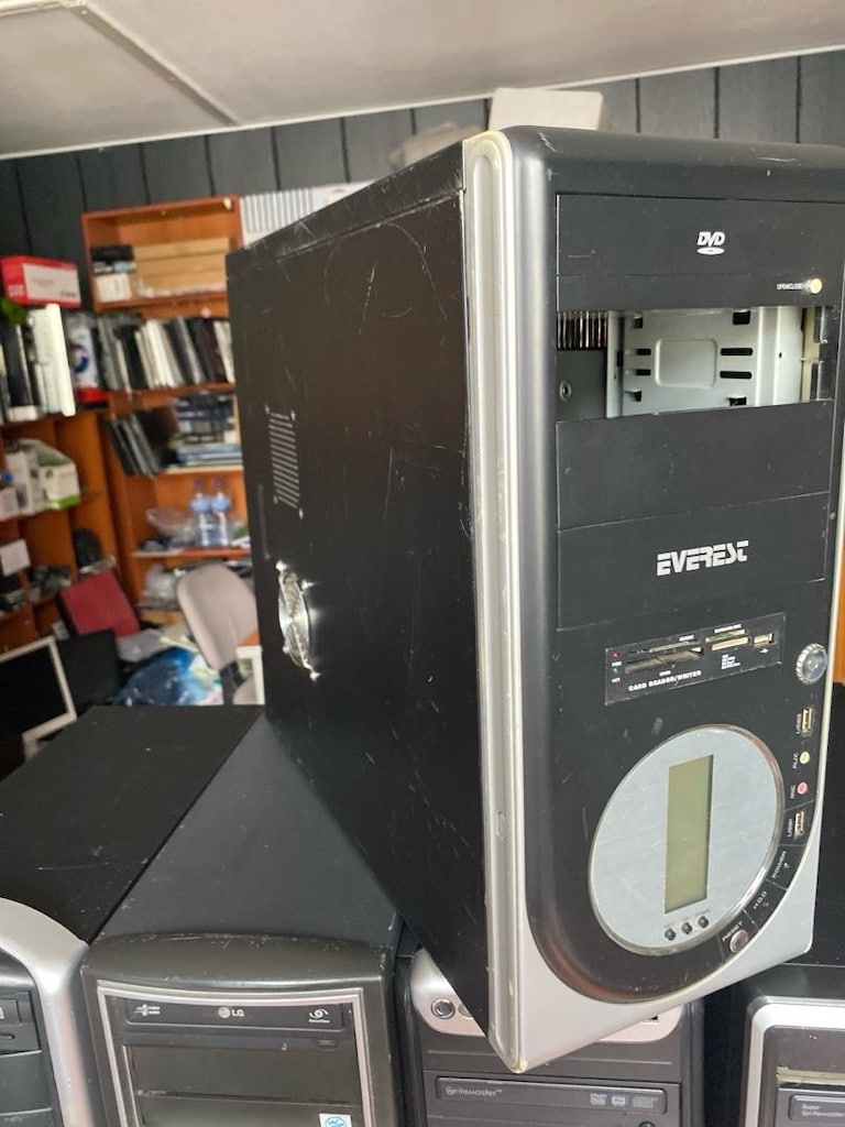 Masaüstü PC bilgisayarlar Boş PC Kasaları Aopen Powersaply Yok içi boş - 7
