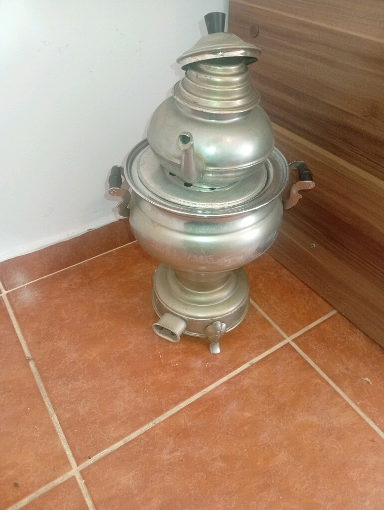 Antika Bakır Semaver - 2