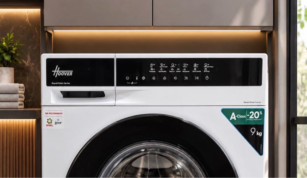 Hoover marka Hey 29B8-17 model 9kg çamaşır makinesi 3 aylık garantisi - 2