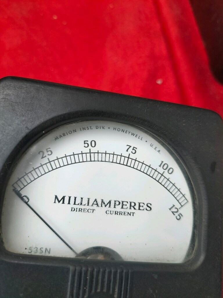 Amerikan Malı Miliampermetre - 2
