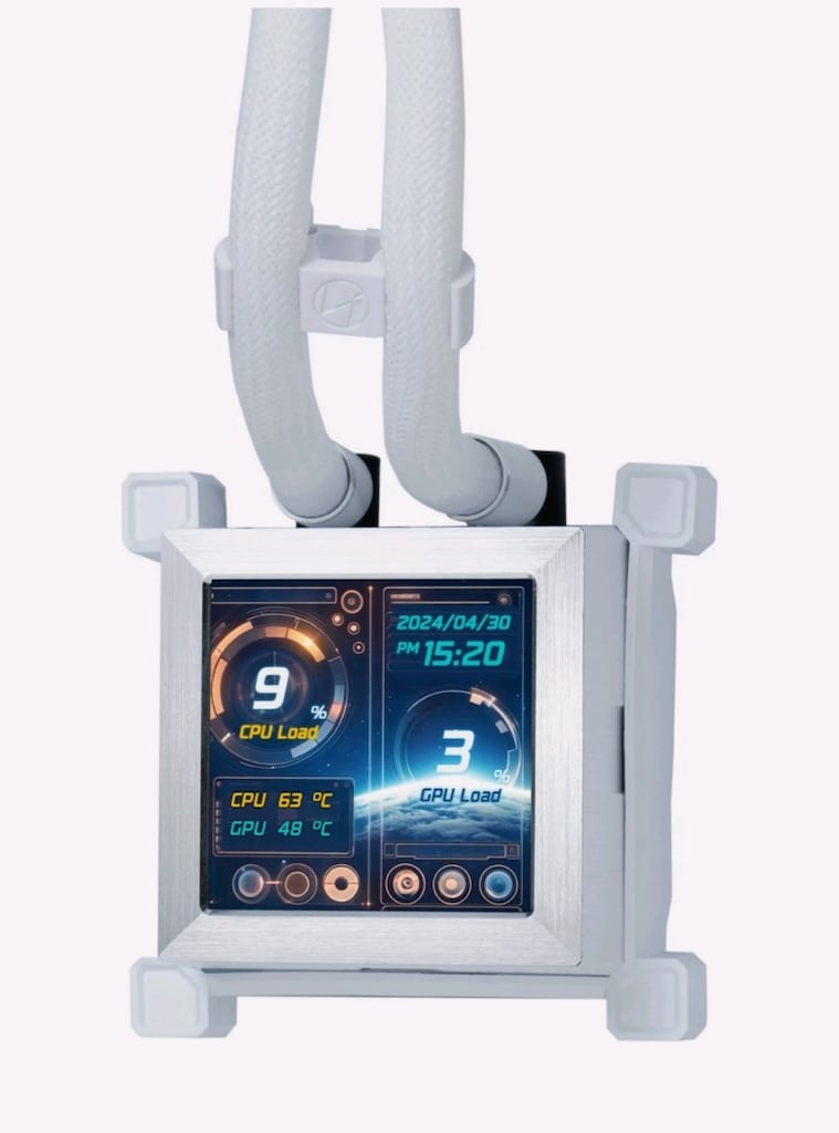 Lian Li Hydro Shift LCD 360 beyaz Sıvı soğutma - 2