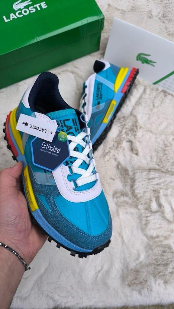 ‼‼‼BİTTİ‼SON 40-45‼LACOSTE ELITE ACTIVE PREMIUM – Erkek Sneaker