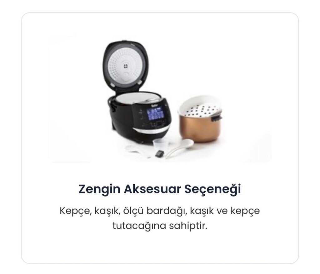 FAKİR Guvech yemek makinesi çok amaçlı pişirici - 5