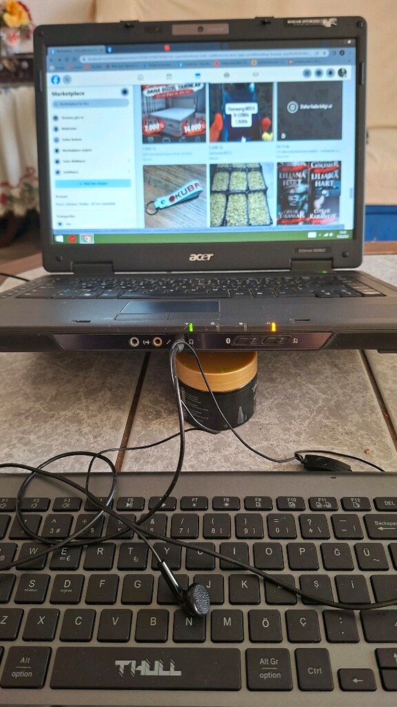 Öğrenci ve genç nesil için ofis ders müzik vs. İşler için acer leptopu - 17