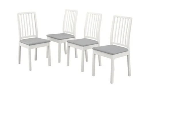 LANEBERG MASA + EKEDALEN X4 SANDALYE + BANK X1