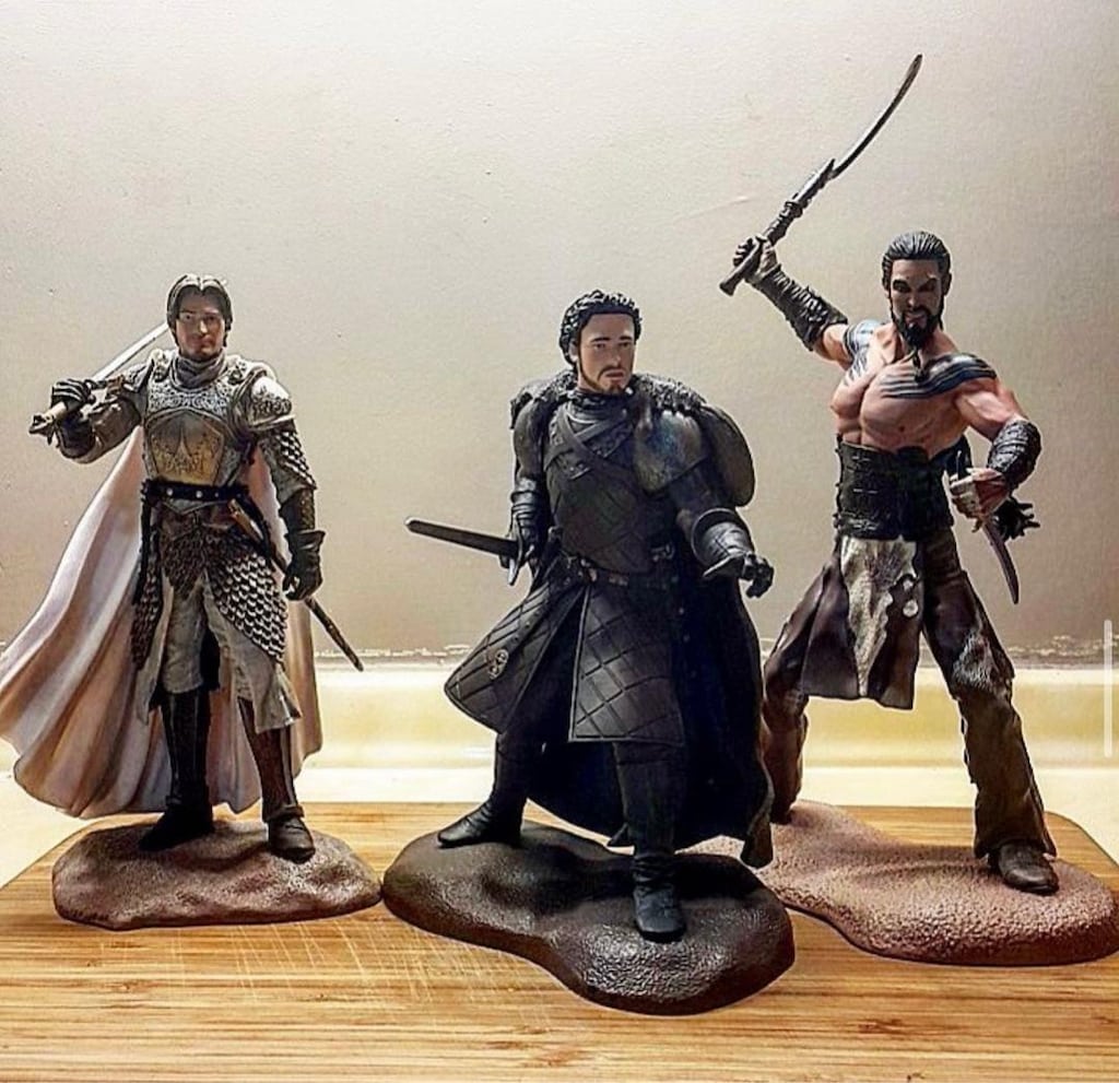GAME OF THRONES 9 Adet Lisanslı Figür . - 8