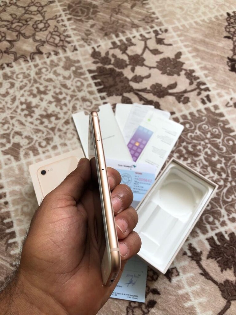 Fatura kutu ve aksesuar var pil100 Rose gold - 3