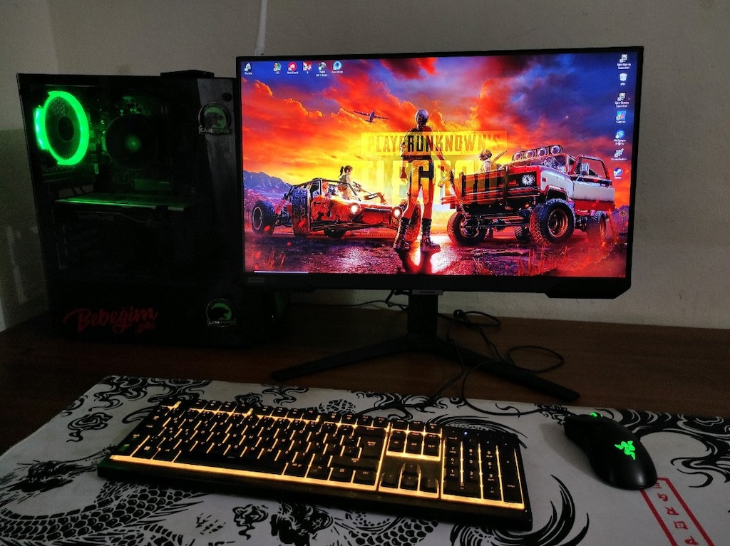 gaming bilgisayar rx570 8GB - 2