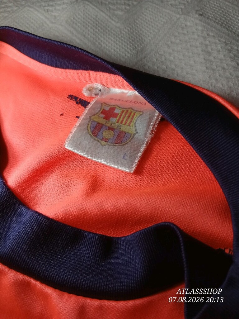 #Barcelona 2009-10 #Nostalji #Deplasman #Taraftar #Tişörtü - L Beden - 7