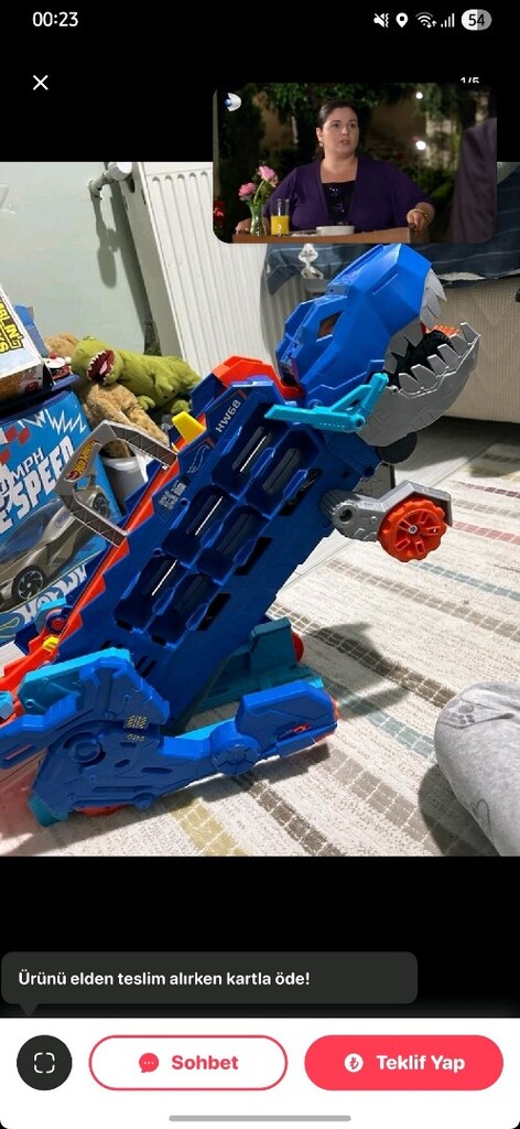 hotweels ultimate trex tır - 4