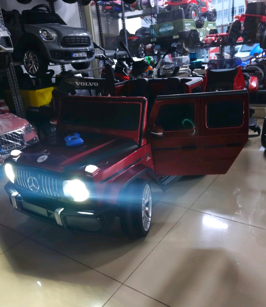 (AnkaCar çocuk oto galeri)24 VOLT MERCEDES G 63 (EVA)4X4 AKÜLÜ ARABA - 9