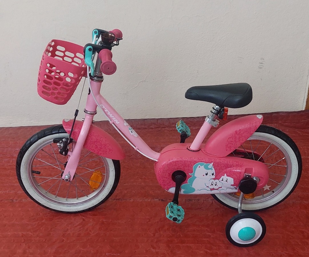 14 JANT DECATHLON BTWIN KIZ ÇOCUK BISIKLETI - 6