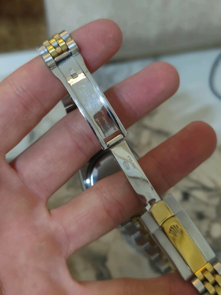 Rolex Datejust Siyah Pırlanta Kadran Kadın Saat - 4