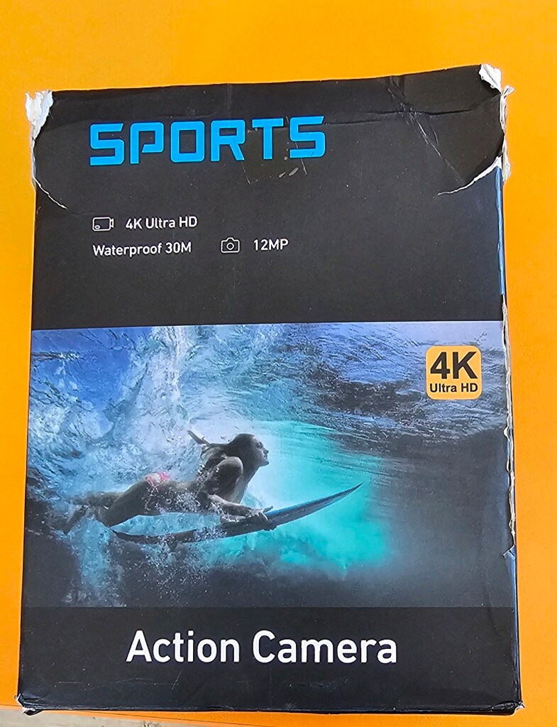 SPORTS GLR TECH H16 4K ULTRA HD AKSİYON KAMERA - 4