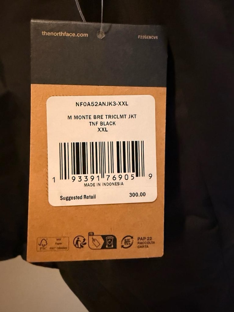 Sıfır Etiketli The North Face Mont Bre Triclimate 3 in 1 XXL - 12
