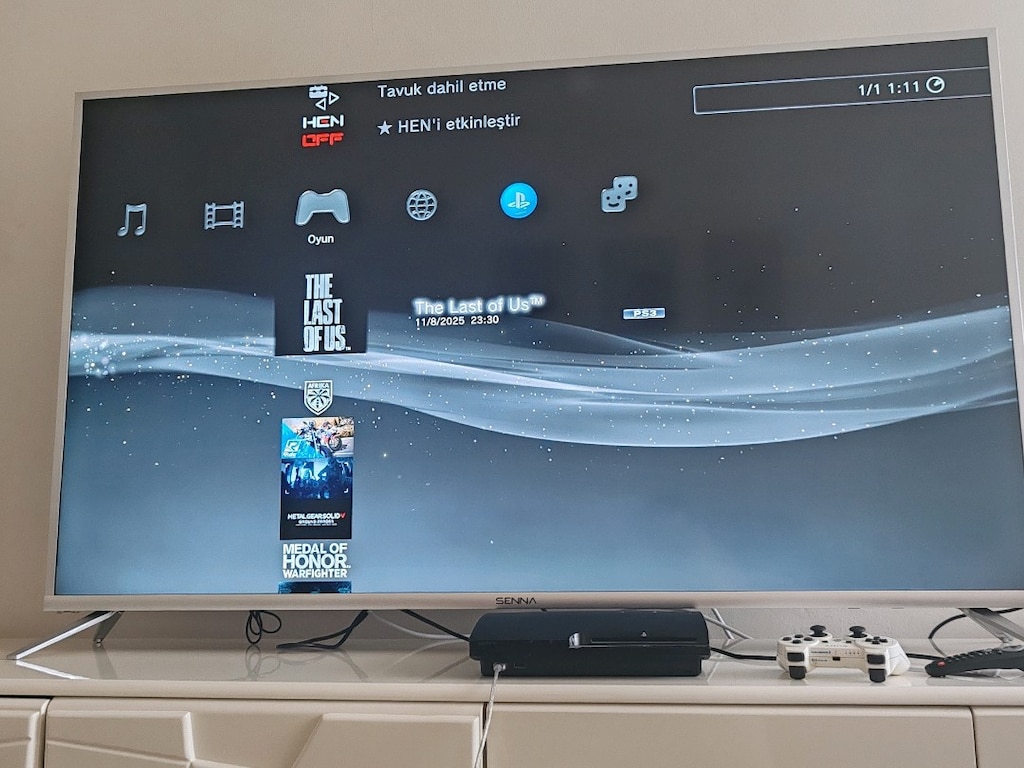 PS3 slim kasa 30/35 oyun var - 19